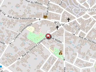 Carte de Salle Du Peuple à Cournonterral