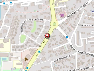 Carte de Auto Ecole Jourdan à Cannes