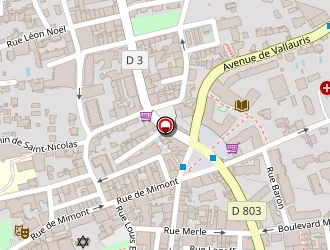 Carte de O'chicken à Cannes