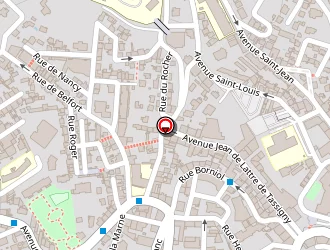 Carte de Erep Provence Propreté à Cannes