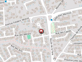 Carte de Coudoux Travaux à Coudoux