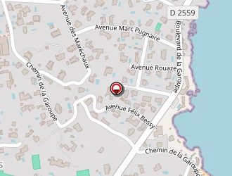 Carte de La Bourride à Antibes