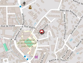 Carte de Melin Jérôme à Cannes