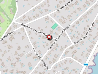 Carte de Ecole Primaire Du Cap à Antibes juan les pins