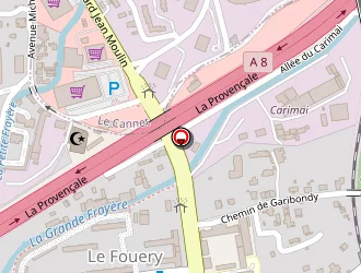 Carte de Ed à Cannes