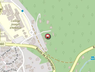 Carte de Les Carmes à Barjols