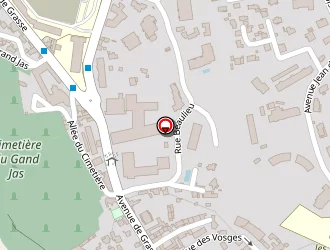 Carte de La Chaumière 2 à Cannes