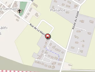 Carte de Jaussely Max à Saint-germain-des-prés