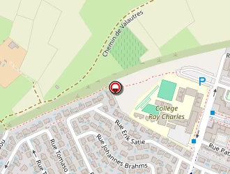 Carte de Martinez à Fabrègues