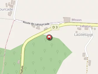 Carte de Lagardère Simon à Labatut