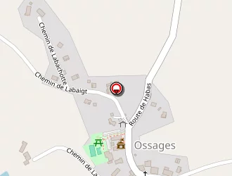 Carte de Daillencq Robert à Ossages