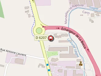 Carte de Jacky Rubino à Mandelieu-la-napoule