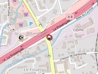 Carte de Goss Frédérique à Cannes