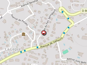 Carte de Eveline Blanc à Cannes