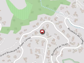 Carte de Berthol André à Vallauris