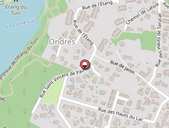 Carte de Presbytère à Ondres