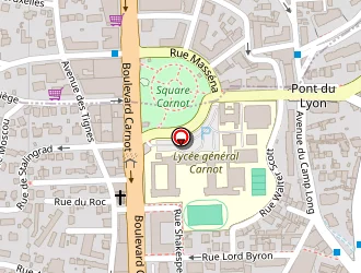 Carte de Jet Car Services à Cannes