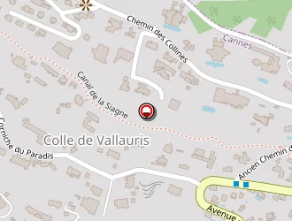 Carte de Californie à Cannes