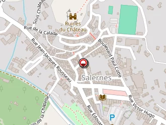 Carte de La Petite Caillette à Salernes