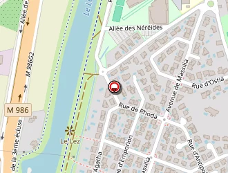 Carte de Bbj à Lattes