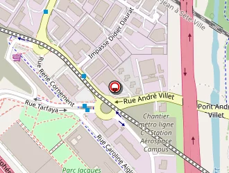 Carte de Printeco à Toulouse