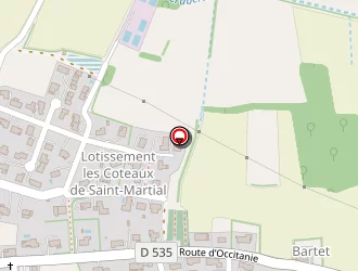 Carte de Arbeal à Lias