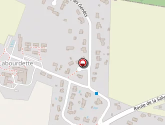 Carte de Les Tables De La Fontaine à Fontenilles