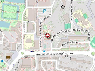 Carte de Boulodrome Georges Rouault à Toulouse