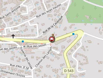 Carte de Jeuil à Éguilles