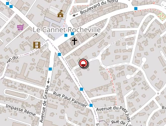 Carte de Riviera Property à Cannes