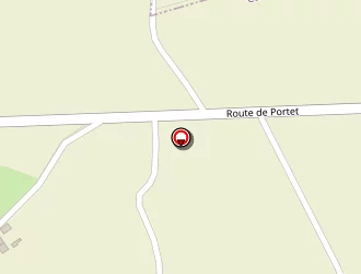 Carte de Lateulere à Castetpugon