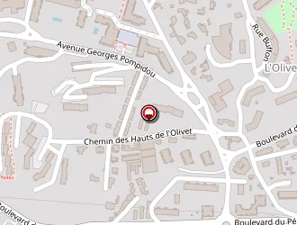 Carte de Bl Azur Immo à Cannes