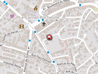 Carte de Rachdi Electricité à Cannes