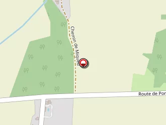 Carte de Cérisère Christine à Garlin