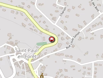 Carte de La Poste à Saint-paul-en-forêt