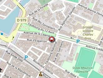 Carte de Audionet à Aigues-mortes