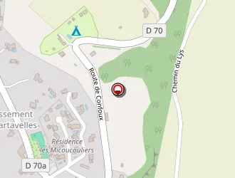 Carte de Sthene à Cornillon-confoux