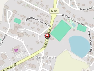 Carte de Conseil General Du Tarn à Puylaurens