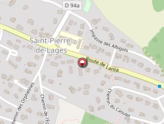 Carte de Faure René à Saint-pierre-de-lages