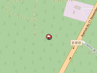 Carte de Inter-hotel Le Lodge Adhérent à Ondres