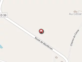 Carte de Fourcade Défend à Castillon-savès