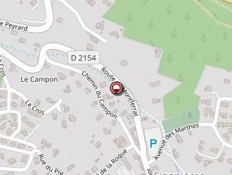 Carte de La Poste à Figanières