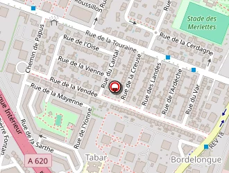 Carte de Sanchez à Toulouse