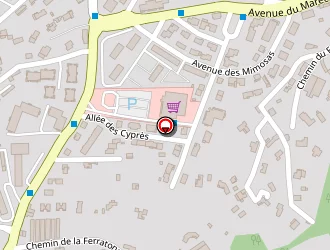 Carte de Batisse Alain à Vallauris