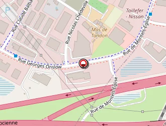 Carte de Guitar Hérault à Lattes