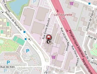 Carte de Garage Puel à Toulouse