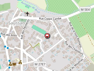 Carte de Cesar Béatrice à Saussan