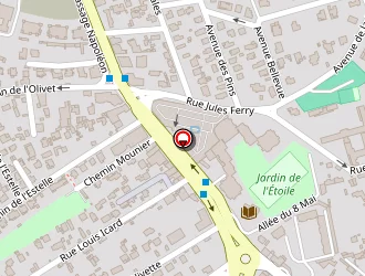 Carte de Lacome à Cannet (le)