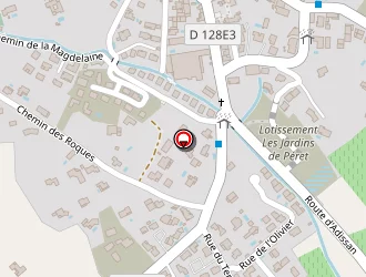 Carte de La Félicita à Péret