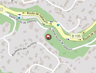 Carte de Crociani Gérard à Vallauris